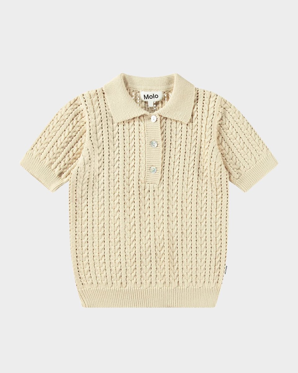 Girl's Gretel Textured Shirt, Size 7-14